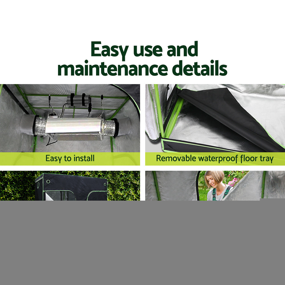 Marlook Grow Tent Light Kit 240x120x200CM 2200W LED Full Spectrum