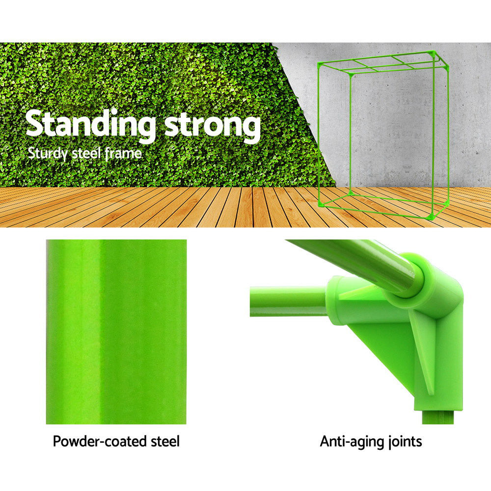 Marlook Grow Tent 240x120x200CM 1680D Hydroponics Kit Indoor Plant Room System