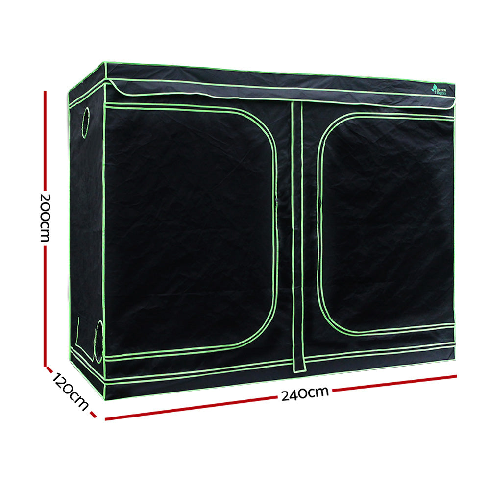 Marlook Grow Tent Light Kit 240x120x200CM 2000W LED 6" Vent Fan,Marlook Grow Tent Light Kit LED 2000W Full Spectrum 6" Vent 240x120x200CM