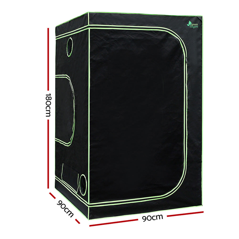 Marlook Grow Tent Light Kit 90x90x180CM 1000W LED 6" Vent Fan,Marlook Grow Tent Light Kit LED 1000W Full Spectrum 6" Vent 90x90x180CM