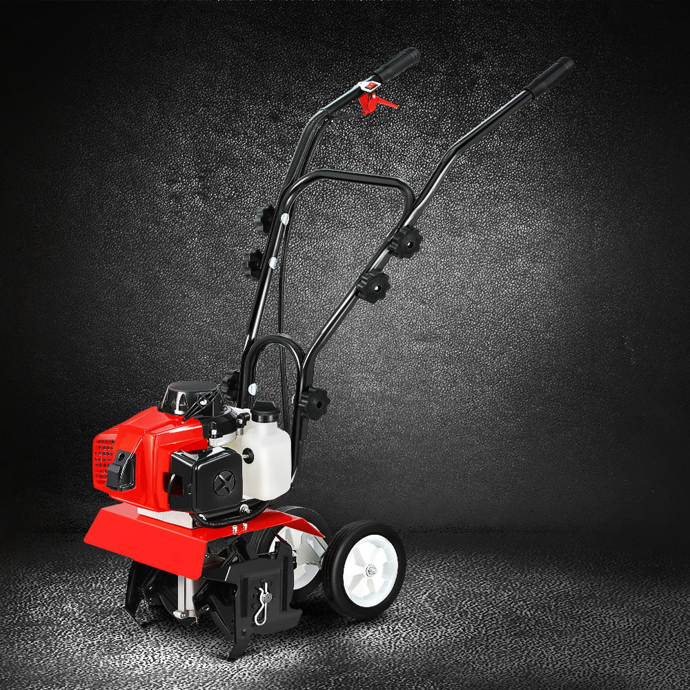 Marlook 88CC Tiller Garden Cultivator Rototiller 4 Blades Soil Plower Rotary Hoe