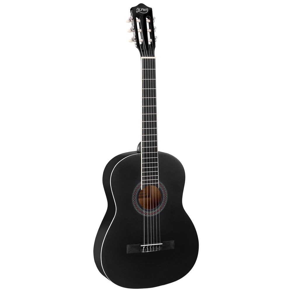 Marlook 39 Inch Classical Guitar Wooden Body Nylon String Beginner Gift Black