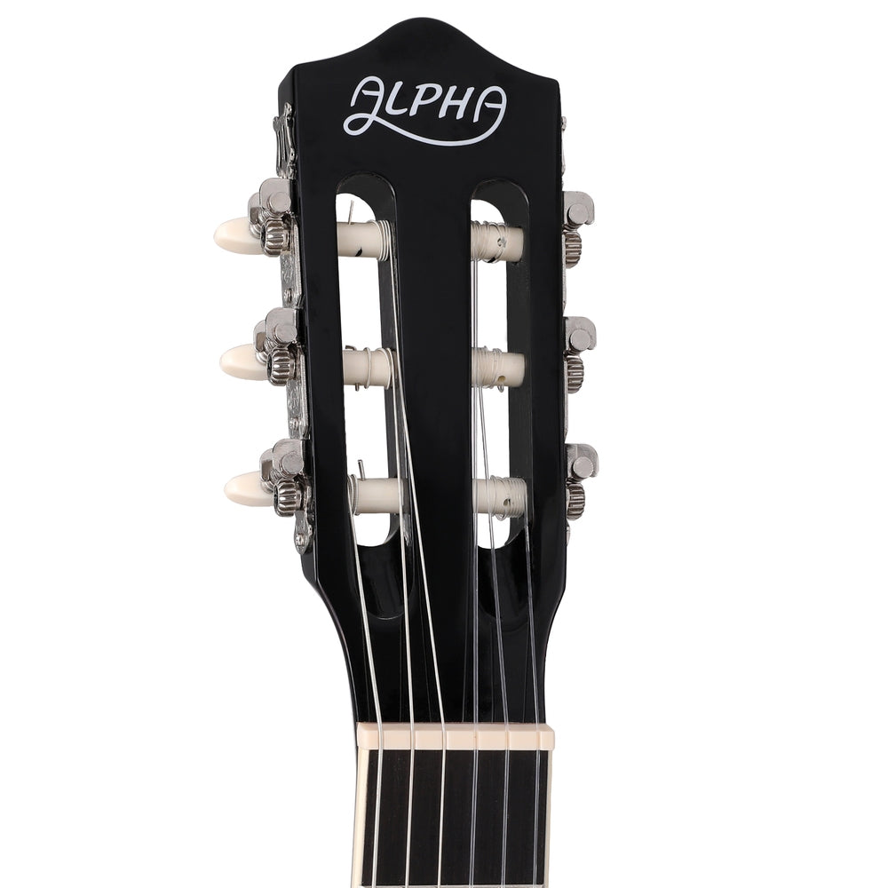 Marlook 39 Inch Classical Guitar Wooden Body Nylon String Beginner Gift Black