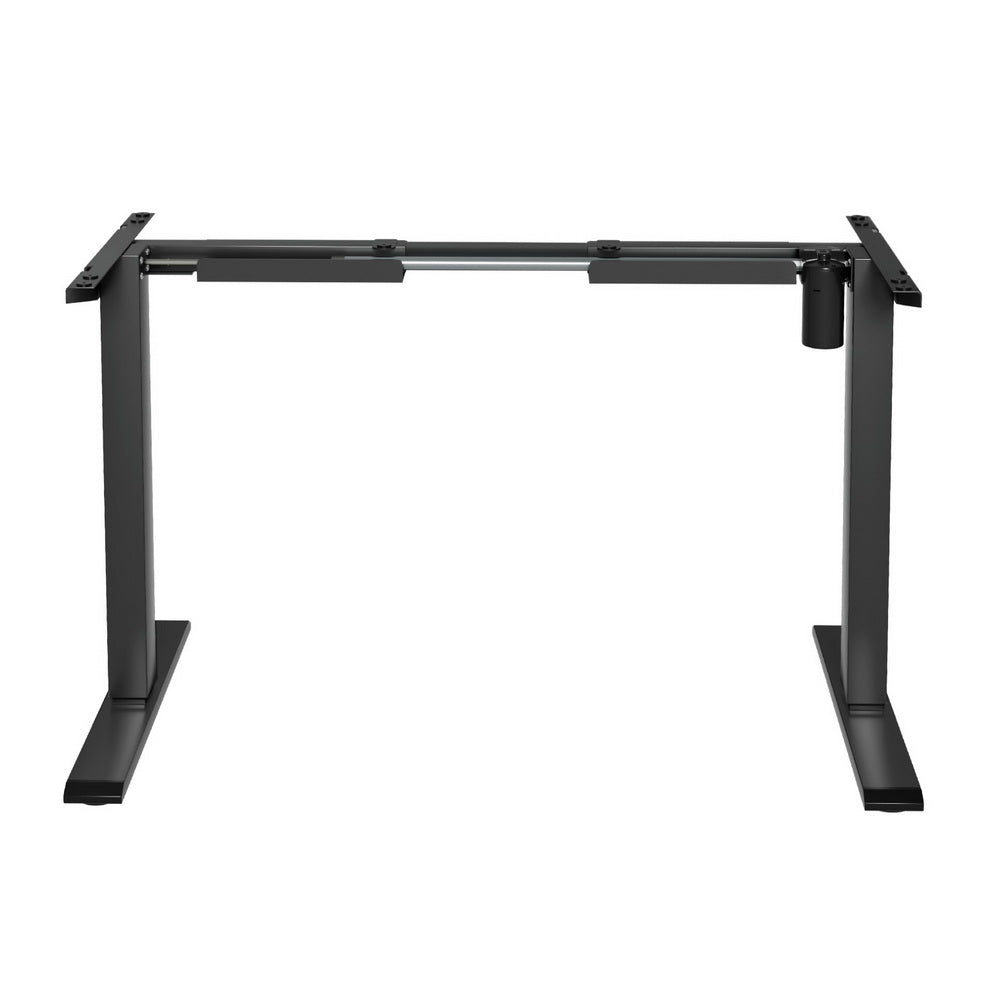 Marlook Electric Standing Desk Frame Only Height Adjustable 70KG Load Black