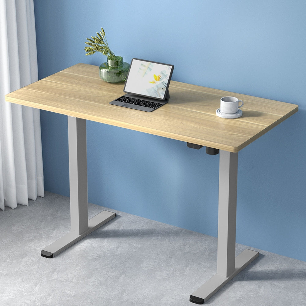 Marlook Standing Desk Motorised 140CM White Oak