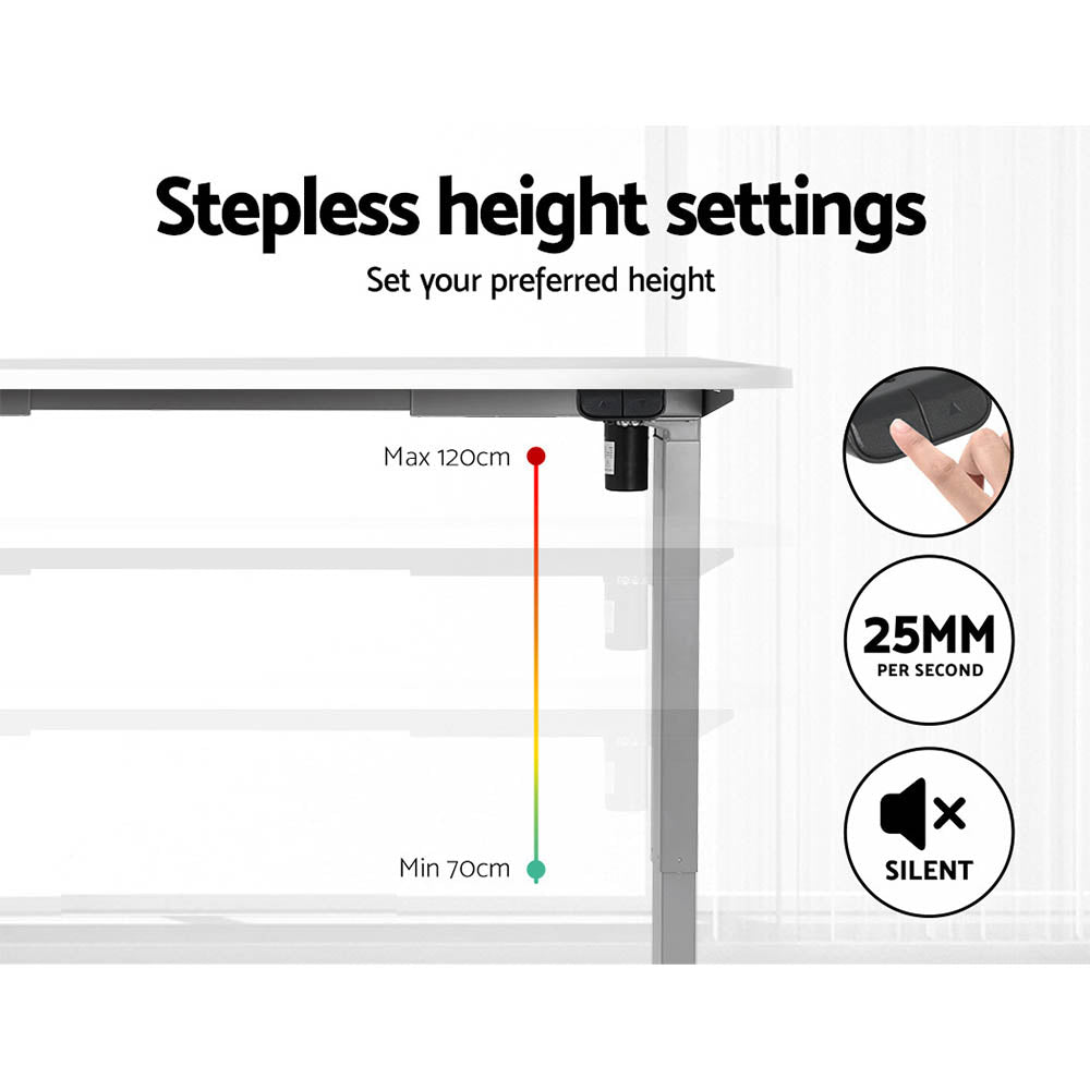 Marlook Standing Desk Motorised 120CM White