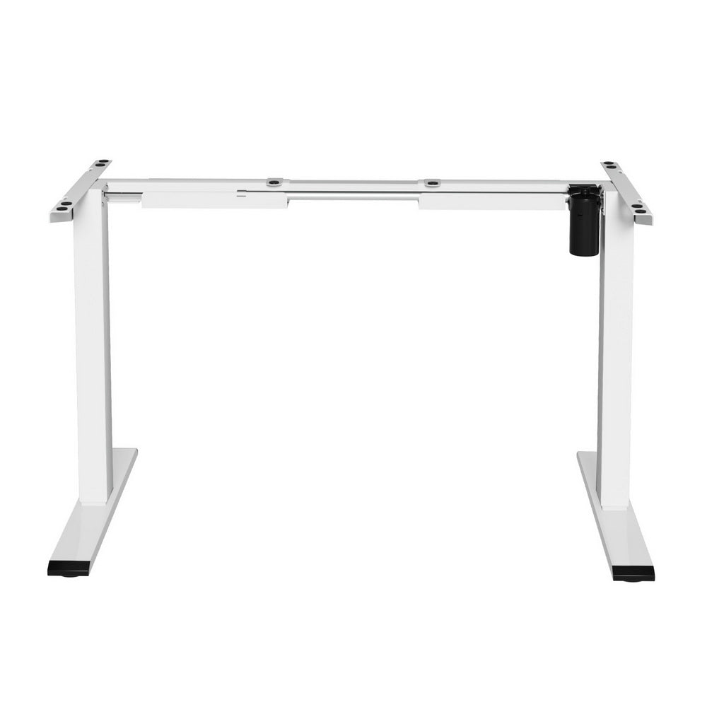 Marlook Electric Standing Desk Frame Only Height Adjustable 70KG Load White