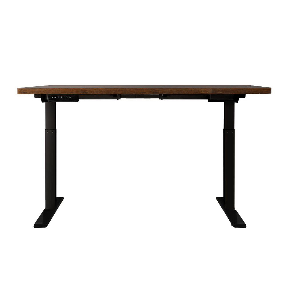 Marlook Standing Desk Motorised Dual Motor Rustic Brwon 120CM