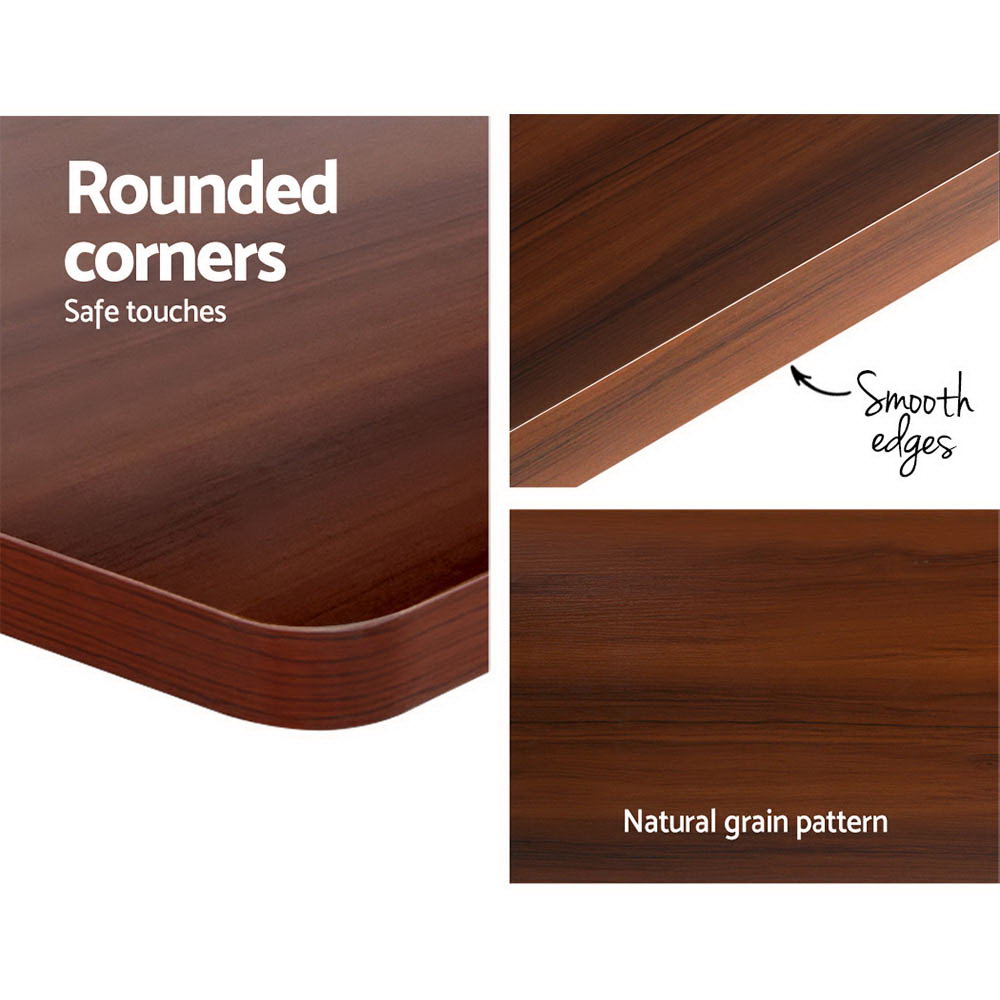 Marlook Standing Desk Motorised Dual Motor 120CM Walnut