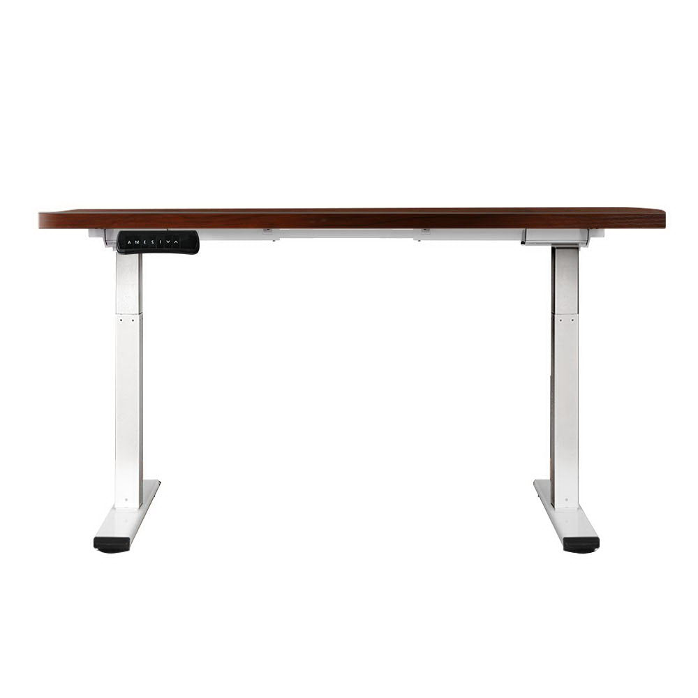 Marlook Standing Desk Motorised Dual Motor 140CM Walnut