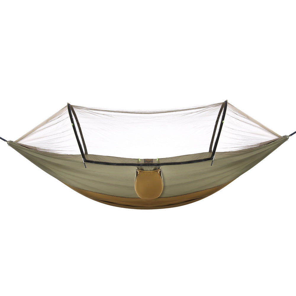 Marlook Hammock Chair Metal Stand Outdoor Furniture Black