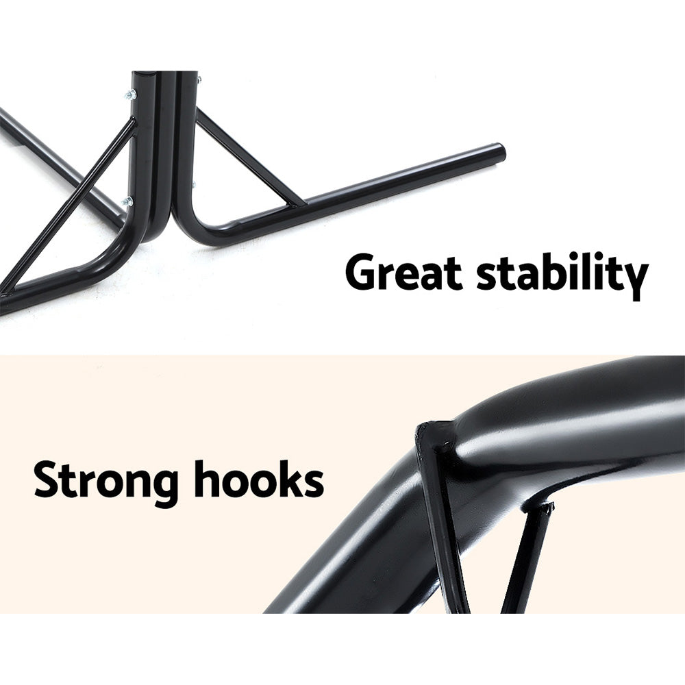 Marlook Hammock Chair with Stand Nest Web Outdoor Swing 100cm