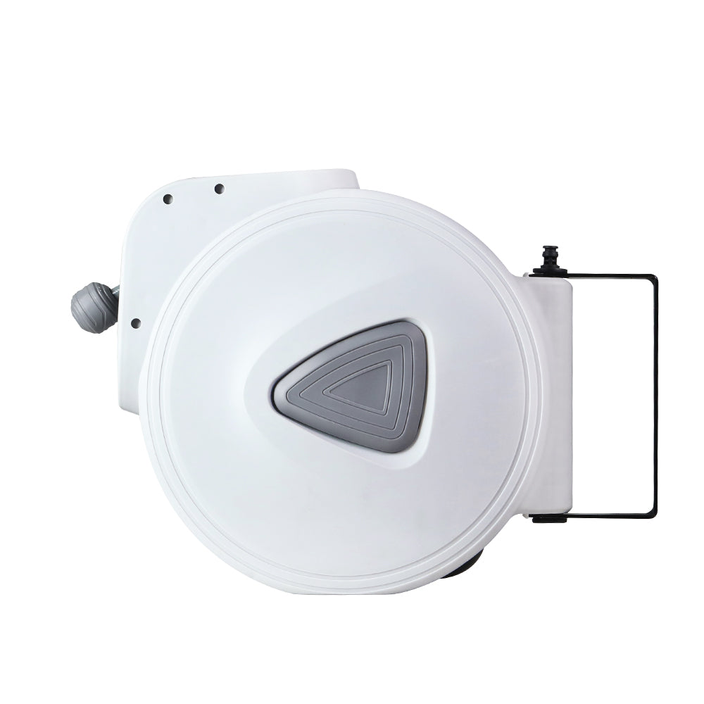 Marlook Air Hose Reel 20m Retractable Rewind Swivel Wall Mount Compressor Garage