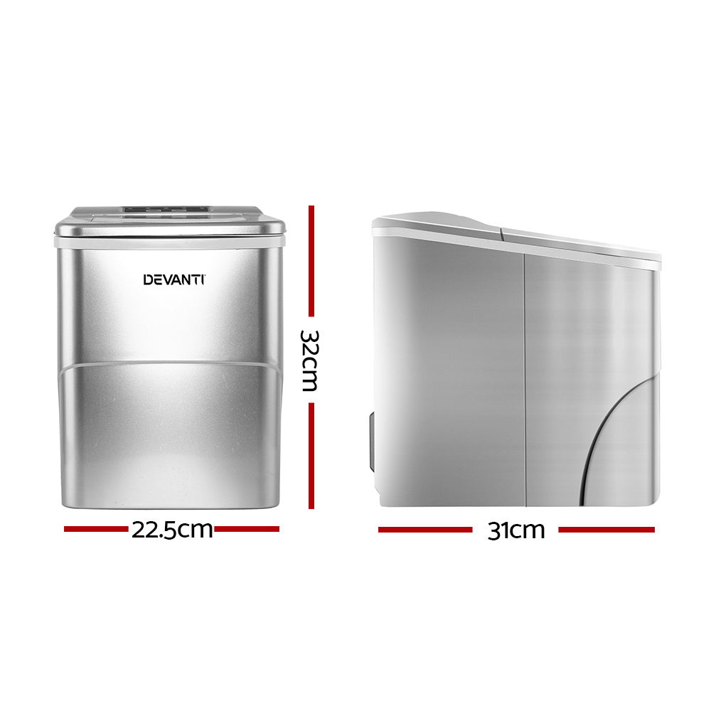 Marlook Portable Ice Cube Maker - Silver