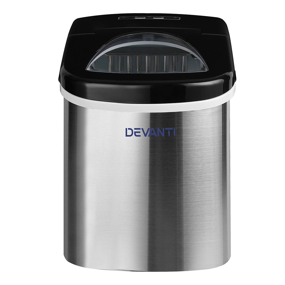 Marlook 2.4L Stainless Steel Portable Ice Cube Maker