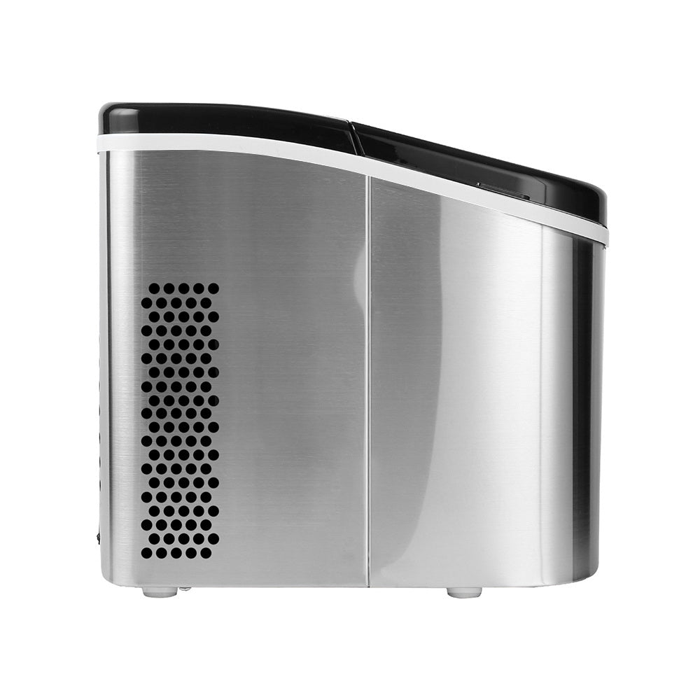 Marlook 2.4L Stainless Steel Portable Ice Cube Maker