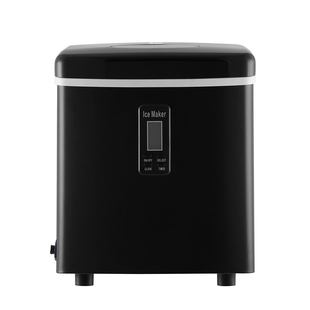 Marlook 3.2L Portable Ice Cube Maker Machine Benchtop Counter Black