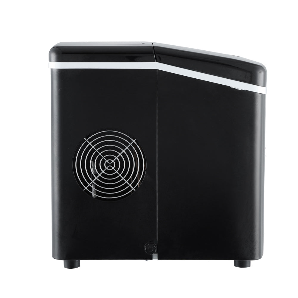 Marlook 3.2L Portable Ice Cube Maker Machine Benchtop Counter Black