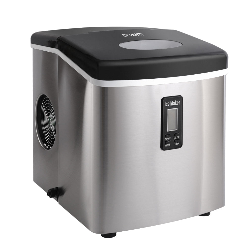 Marlook 3.2L Stainless Steel Portable Ice Cube Maker