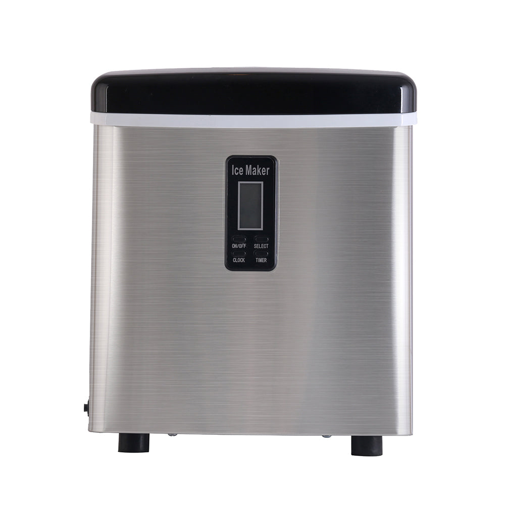 Marlook 3.2L Stainless Steel Portable Ice Cube Maker