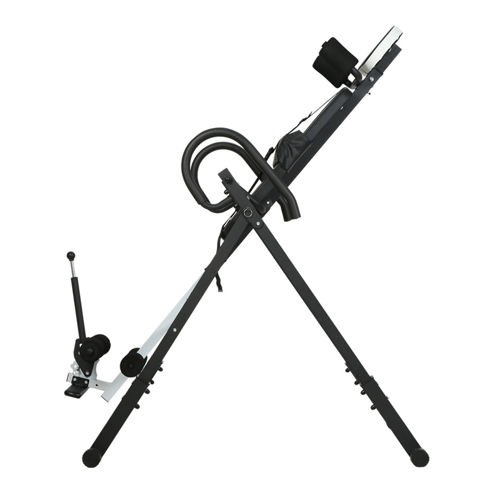Marlook Inversion Table Gravity Exercise Inverter Back Stretcher Home Gym Grey