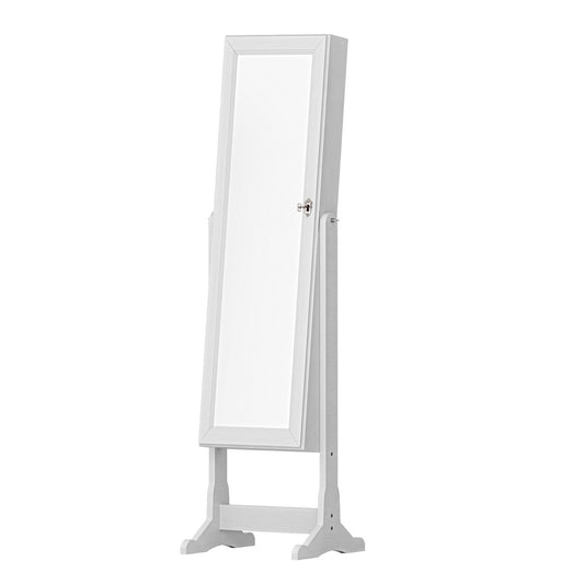 Marlook Jewellery Cabinet Mirror Free Standing