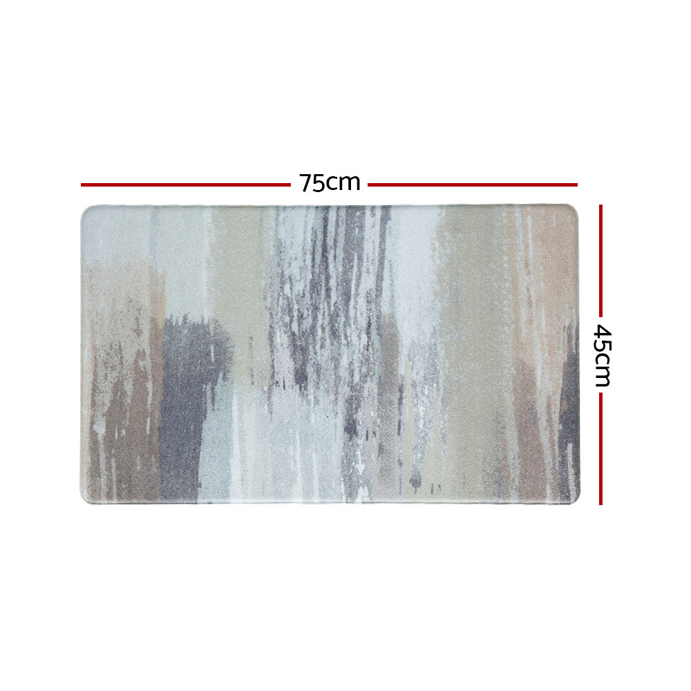 Marlook Kitchen Mat 45x75cm PVC Floor Rug Carpet Non-slip Lydia