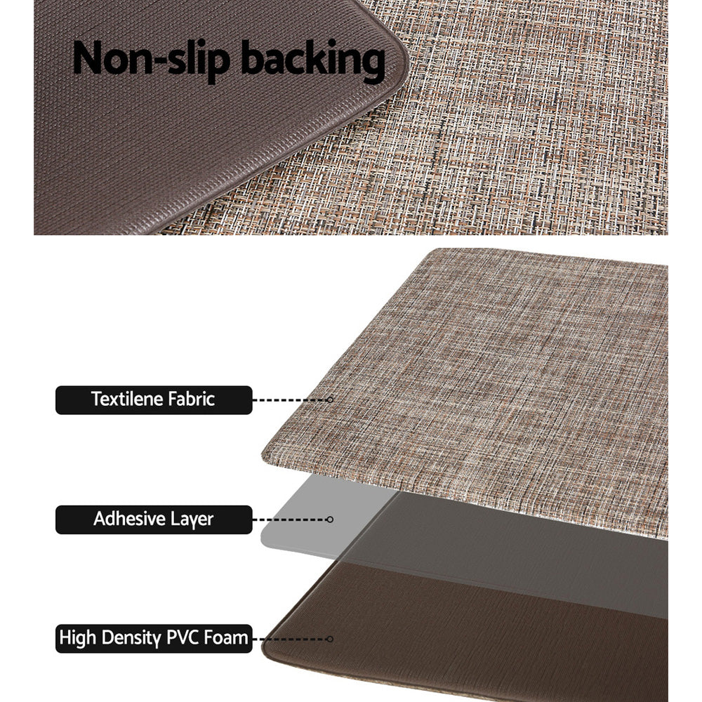 Marlook Kitchen Mat 45x75cm Textilene Floor Rug Carpet Non-slip