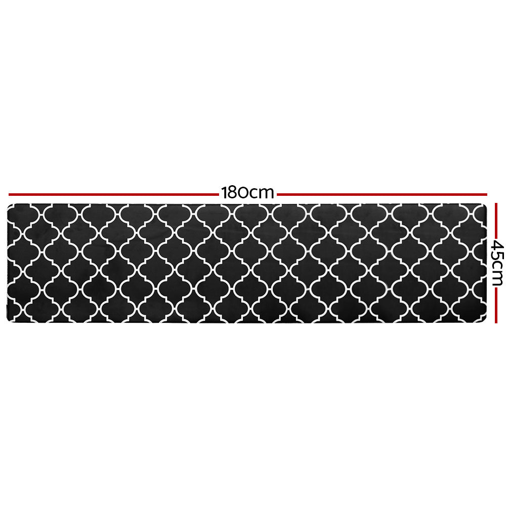 Marlook Kitchen Mat 45x180cm PVC Floor Rug Carpet Non-slip Gina