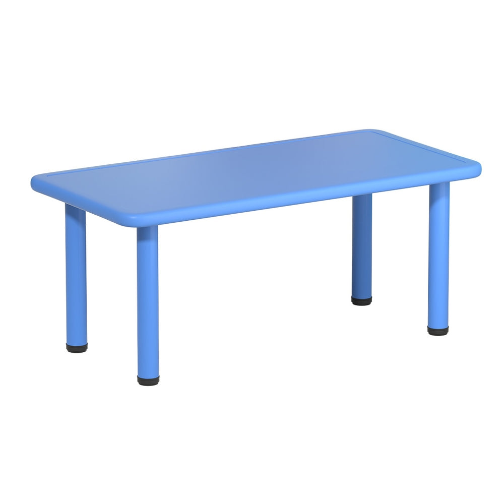 Marlook Kids Table Plastic Square Activity Study Desk 60X120CM