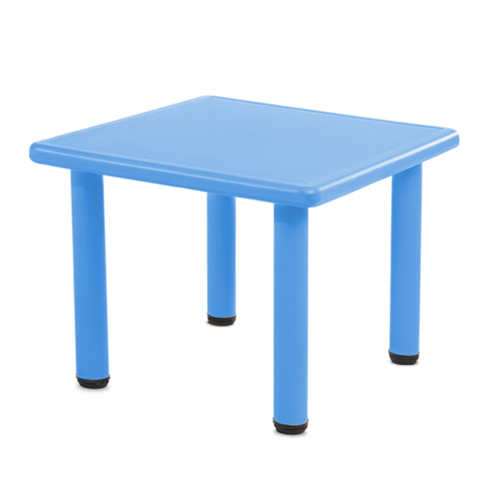 Marlook Kids Table Plastic Square Activity Study Desk 60X60CM