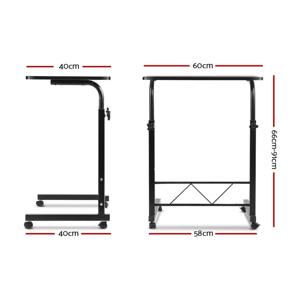 Marlook Laptop Desk Table Adjustable 60CM Black
