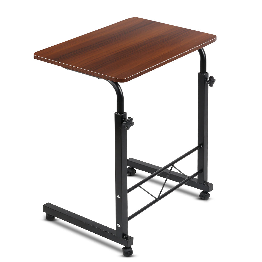Marlook Laptop Desk Table Adjustable 60CM Dark Wood