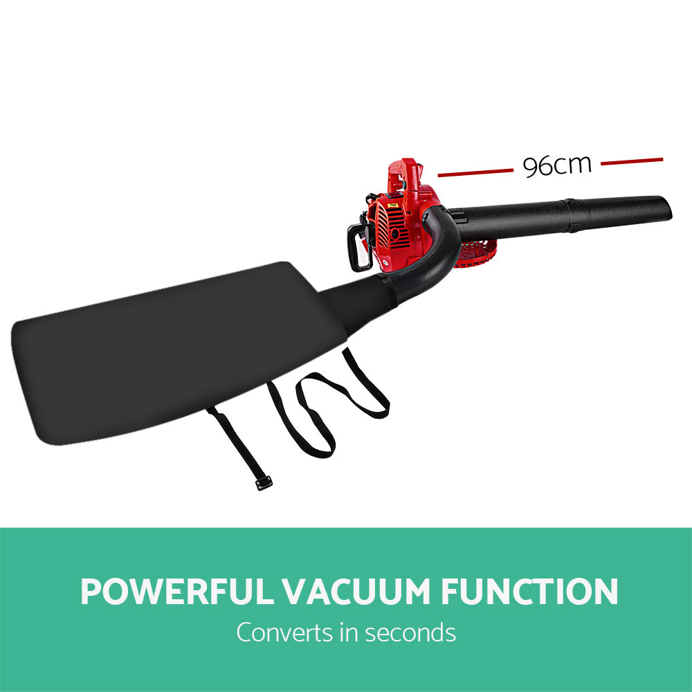 Marlook Petrol Leaf Blower Garden Vacuum Handheld Commercial Outdoor Tool 36CC