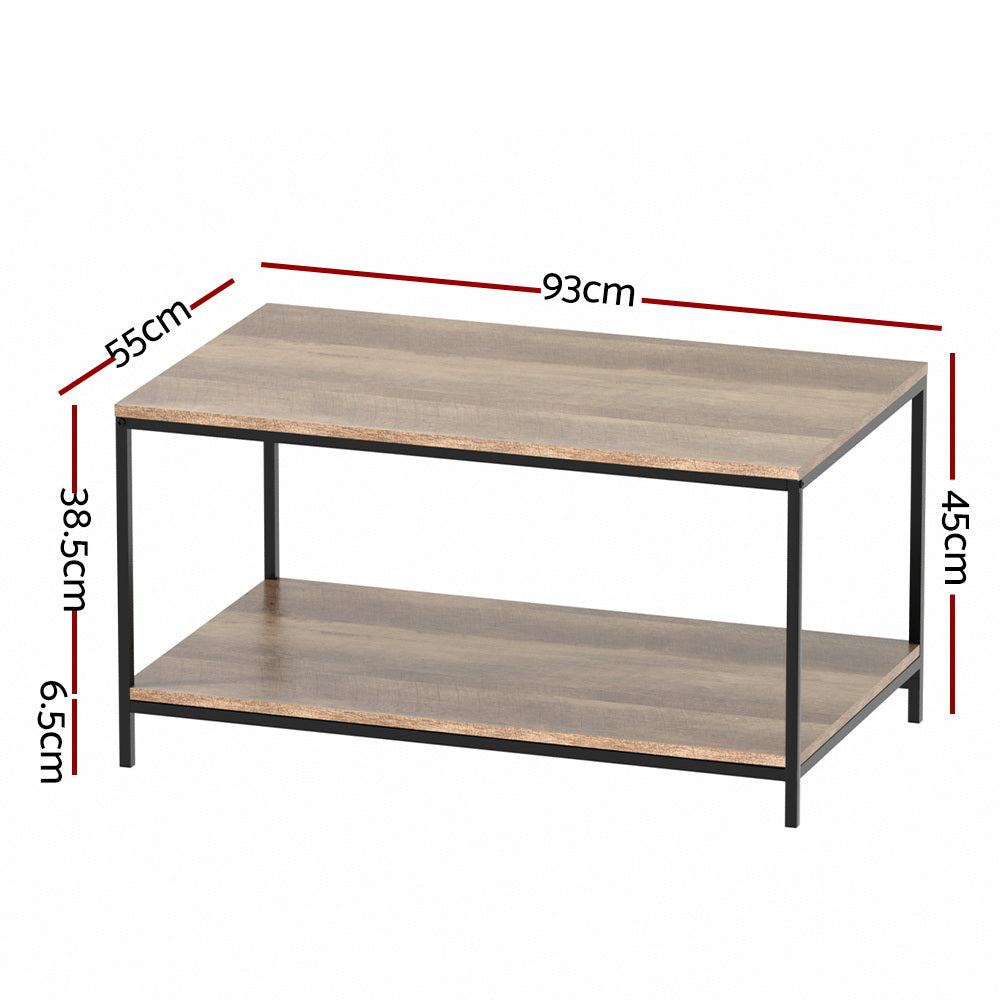 Marlook Coffee Table Rectangular 93CM Walnut Olin