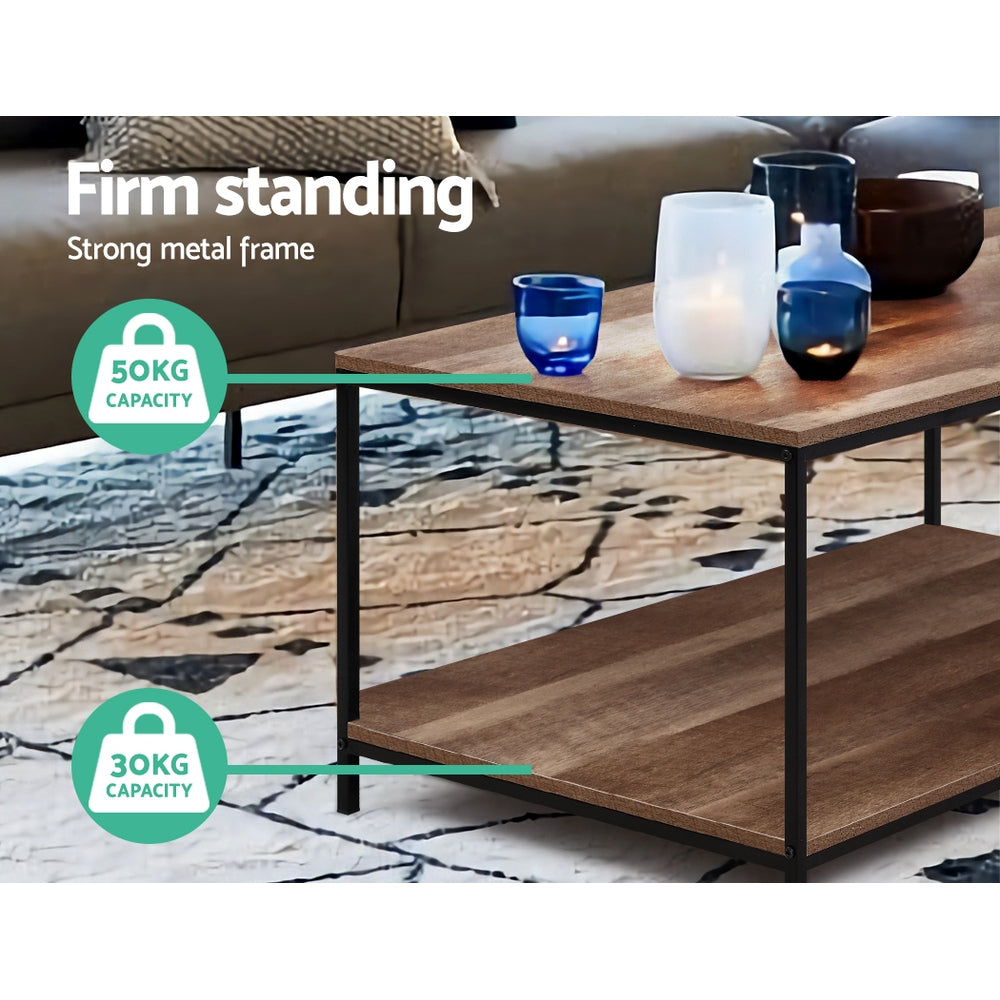 Marlook Coffee Table Rectangular 93CM Walnut Olin