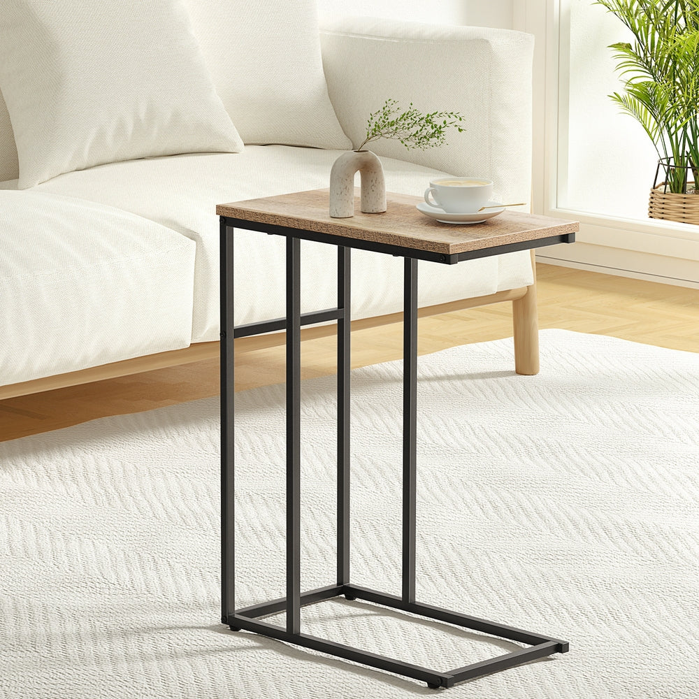 Marlook Coffee Table Side Table Walnut Anika