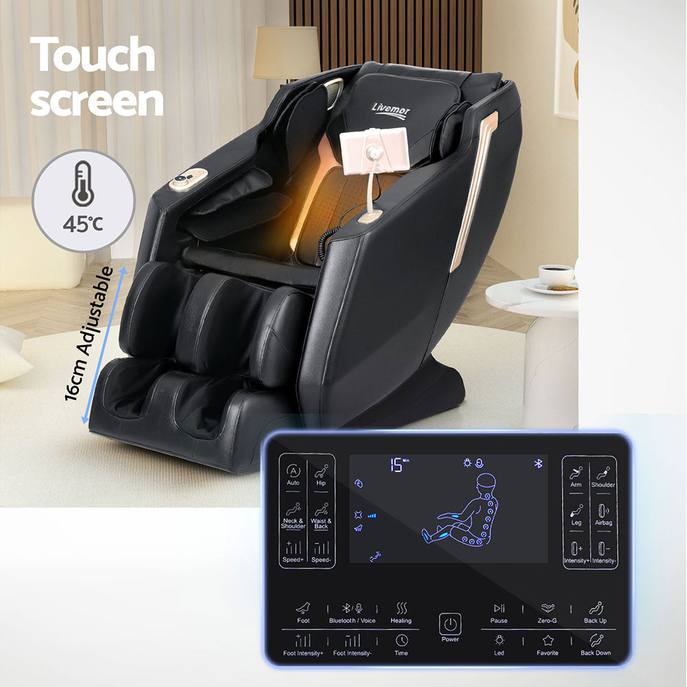 Marlook Massage Chair Electric Recliner Home Massager Baird