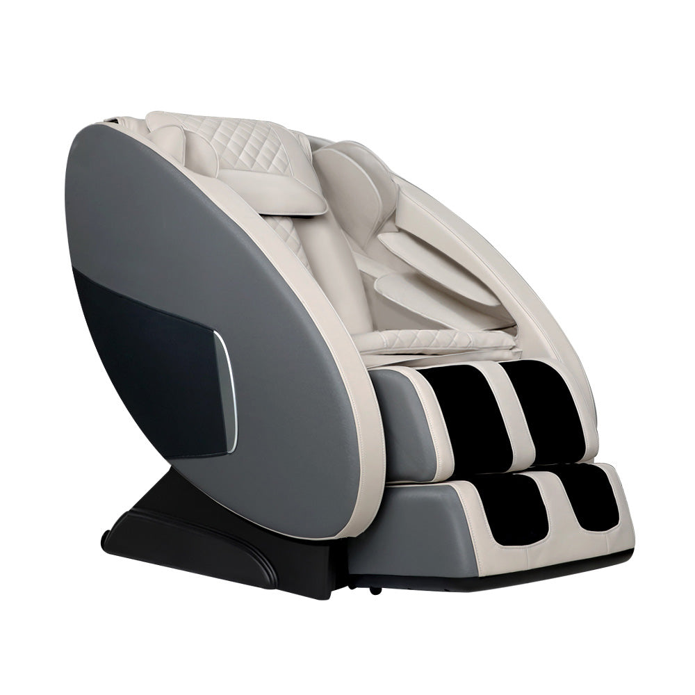 Marlook Massage Chair Electric Recliner Massager Grey Ellmue