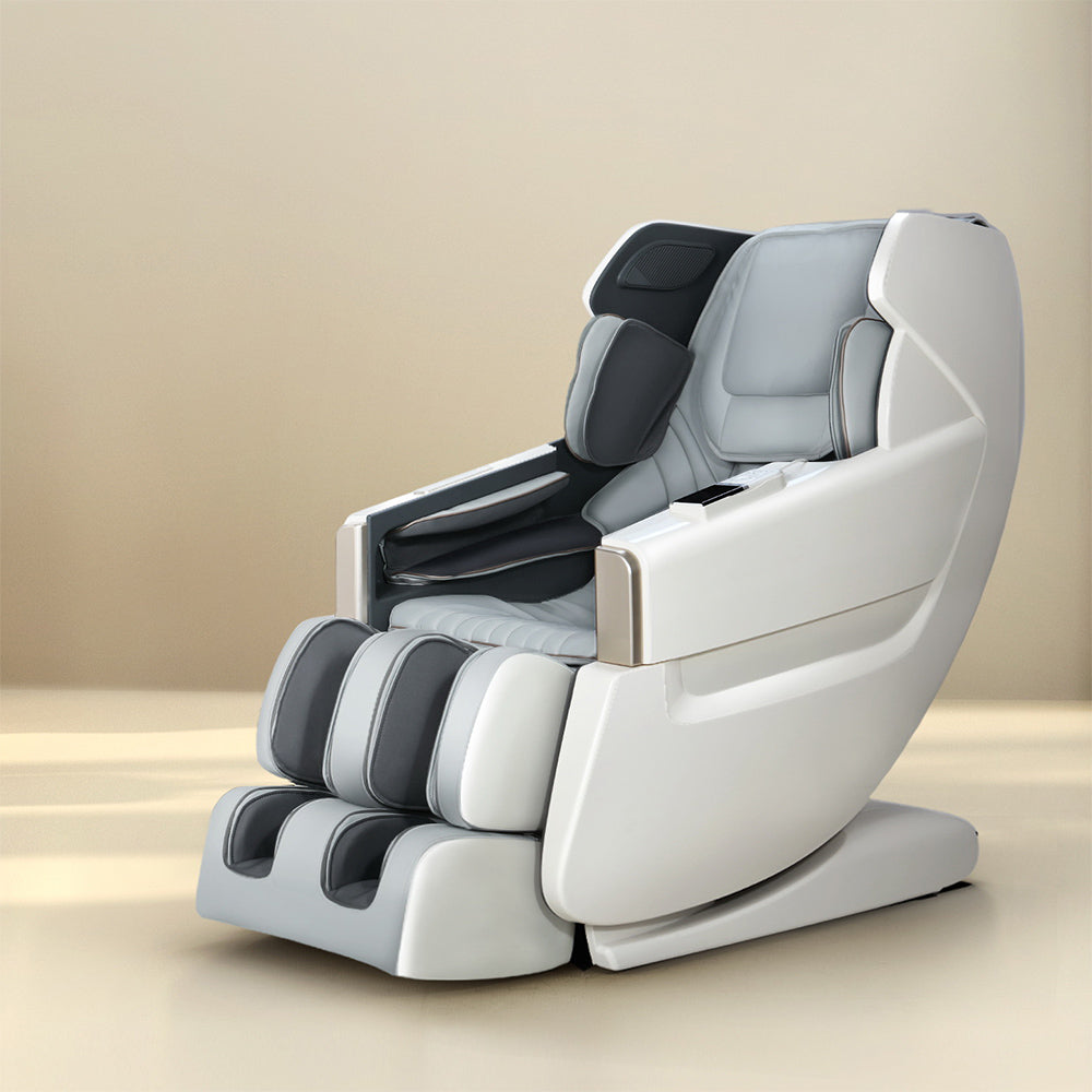 Marlook Massage Chair Electric Recliner Massager White Varitas