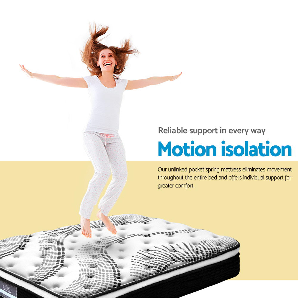 Marlook Bedding 32cm Mattress Euro Top Single