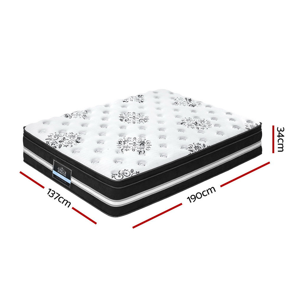 Marlook Bedding 34cm Mattress Cool Gel Memory Foam Double