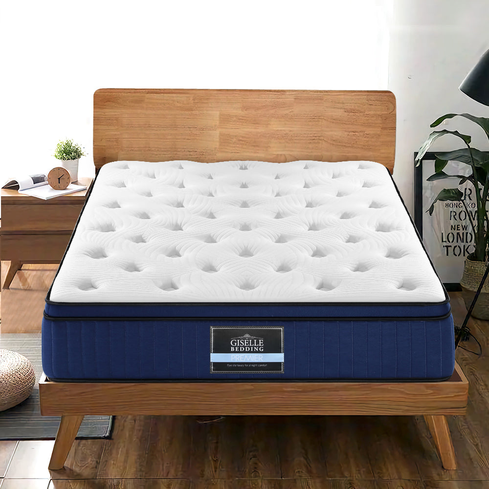 Marlook Bedding 34cm Mattress Cool Gel Memory Foam 7 Zone Double
