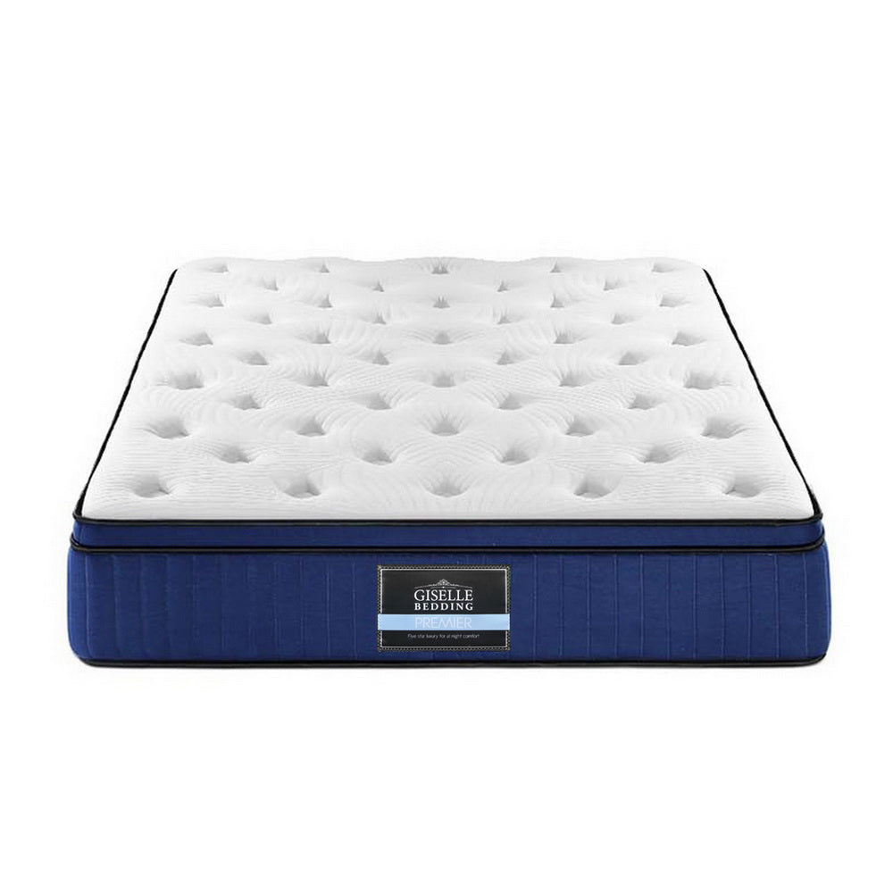 Marlook Bedding 34cm Mattress Cool Gel Memory Foam 7 Zone Queen