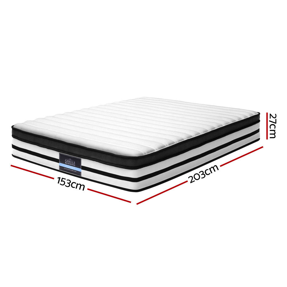 Marlook Bedding 27cm Mattress Euro Top Queen