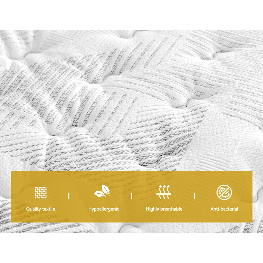Marlook Bedding 25cm Mattress Green Tea Foam King Single