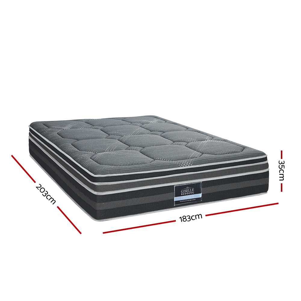 Marlook Bedding 35cm Mattress Bamboo Cover King