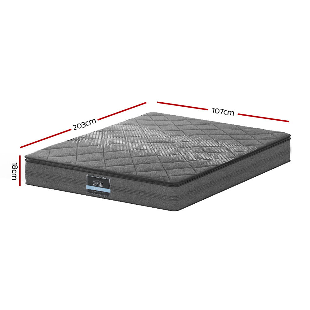Marlook Bedding 18cm Mattress Pillow Top King Single