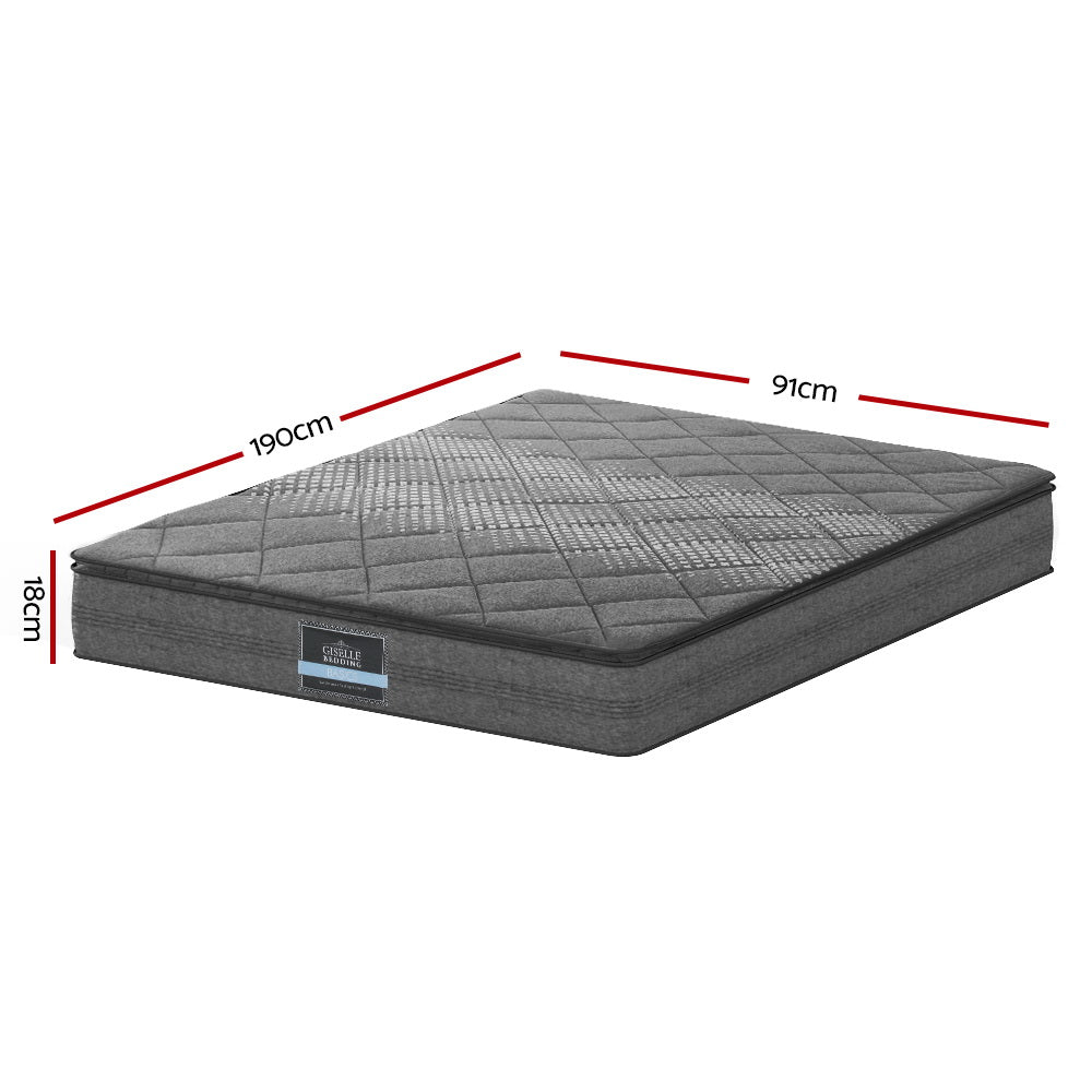 Marlook Bedding 18cm Mattress Pillow Top Single