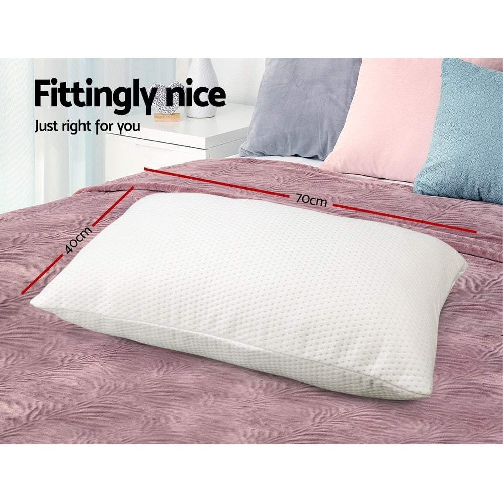 Marlook Bedding Memory Foam Pillow 13cm Thick Twin Pack